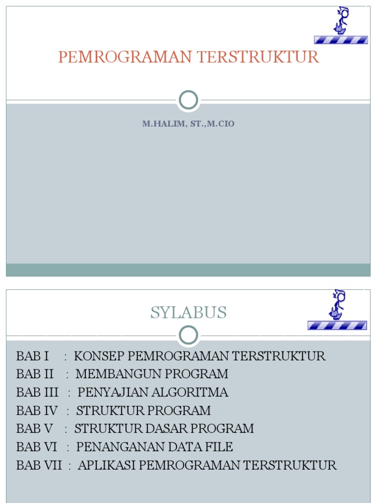 Pemrograman Terstruktur: Konsep & Standar | PDF