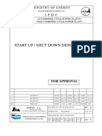 HRSG Start Up & Shut Down Description (Yazd Combined Cycle Power Plant)