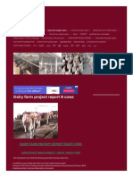 Odishavet Com Dairy Farming Project Report Dairy Farm Project Report 8 Cows