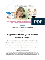 Migraine Problem Is Common