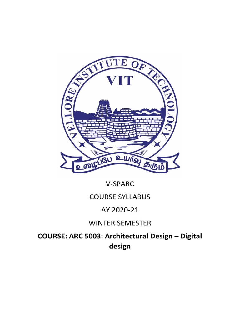 Digital Architectural Design Course | PDF | Design | Technical Drawing