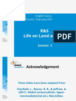R&S Life On Land and Sea: Course: English Savvy Effective Period: February 2021