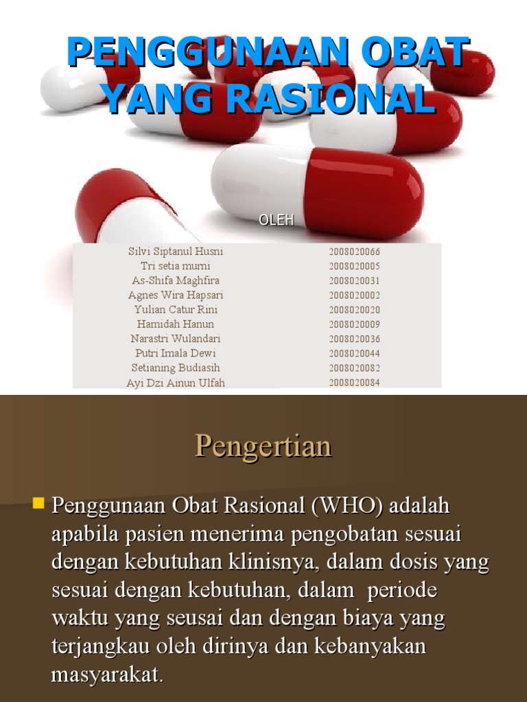 Penggunaan Obat Rasional | PDF