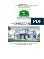 Proposal Pembangunan Balai Latihan Kerja Pondok Pesantren Al-Hasaniyah