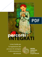 Linee Guida Per La Regolazione Dei Processi Di Sostegno e Allontanamento Del Minore - IT