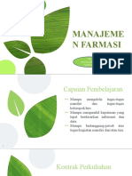 MANFAR Pertemuan 1