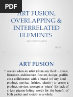 Art Fusion, Overlapping & Interrelated Elements: Art Appreciation Sir JB