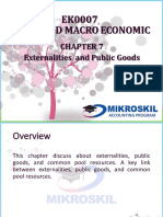 Chapter 7 Externalities and Public Goods