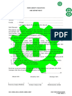 F-HSE-0001-1 General Form Safety Induction