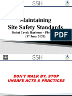 Maintaining Site Safety Standards (17 June 20)