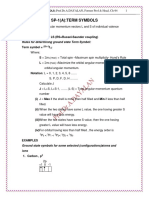 Sp-1 (A) :term Symbols: Rules For Determining Ground State Term Symbol