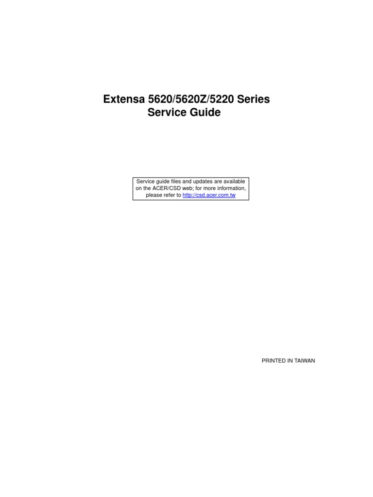 Acer Extensa 5220 Recovery Cd Free Download