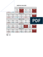 Jadwal Jaga Anak 8 Maret