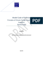 WFEO Model Code of Practice - Principles of Climate Change Adaptation For Engineers