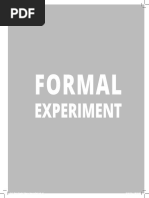 Formal: Experiment