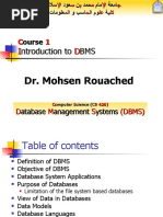 Chapter1-Introduction To DBMS