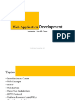 Web Application Development: Instructor - Farrukh Ehsan
