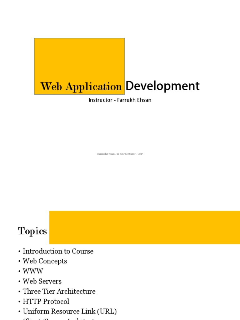 Web Dev Basics for Students | PDF | Web Server | Internet & Web
