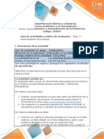 Guia de Actividades y Rúbrica de Evaluación - Unidad 2 - Fase 3 - Automatización de Procesos