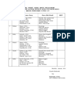 Jadwal Piket 2021