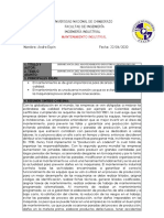 Importancia Del Mantenimiento Industrial Dentro de Los Procesos de Produccion