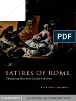 Kirk Freudenburg - Satires of Rome - Threatening Poses From Lucilius To Juvenal (2001)