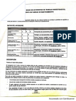 Caso Muerte en Tareas de Mantenimiento