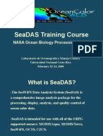 Seadas Training Course: Nasa Ocean Biology Processing Group