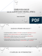 Pemrograman Berorientasi Objek (PBO)