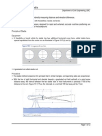 Stadia Surveying Principles and Measurements