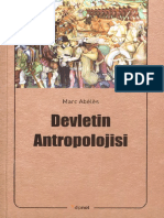 Marc Abeles - Devletin Antropolojisi