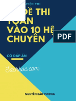 46 Đề Thi Vào 10 - Hệ Chuyên - Có Đáp Án Chi Tiết