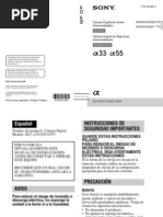 Download Manual Sony A33 y A55 by Pepe Xtreme SN49931744 doc pdf