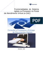 Manual Das Funcionalidades Do E-Processo - Versão 17-12-2018