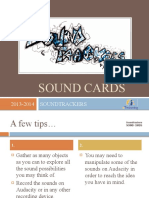 Soundtrackers SOUND CARDS