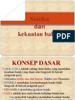 Statika - Konsep Dasar - Komponen Dan Resultan Gaya