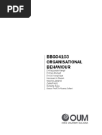 Organisational Behaviour OUM