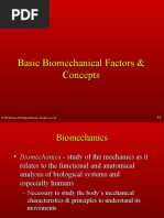 Chapter 3 Biomechanics KINE 3300