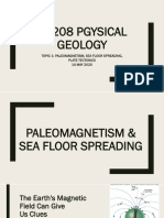 EG208 TOPIC 1 - PALEOMAG, SEA FLOOR, PLATE TEC Students