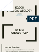 EG208 TOPIC 3-Igneous Rock P1