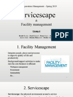 SOM2019 - Group 6 - P5 - Servicescape and Facility MGMT