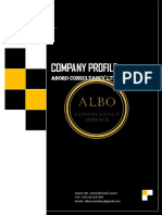 Albo Consultancy Company Profile