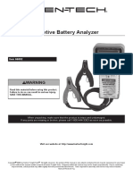 Digital Automotive Battery Analyzer: Item 66892