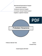 Potestad Aduanera