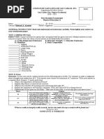 GRADE 11 PE 1st Monthly Examination