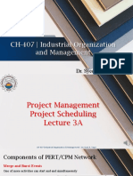 CH-407 - Industrial Organization and Management: Dr. Syed Ali Ammar Taqvi