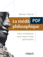 La Méditation Philosophique Une Initiation Aux Exercices Spirituels