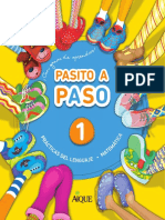 Pasito A Paso - Con Ganas de Aprender 1 - Prácticas Del Lenguaje - Matemática.