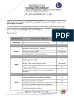 Agenda de Capacitação 2021