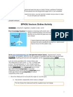 SPH3U Vectors Online Activity: Download As A PDF